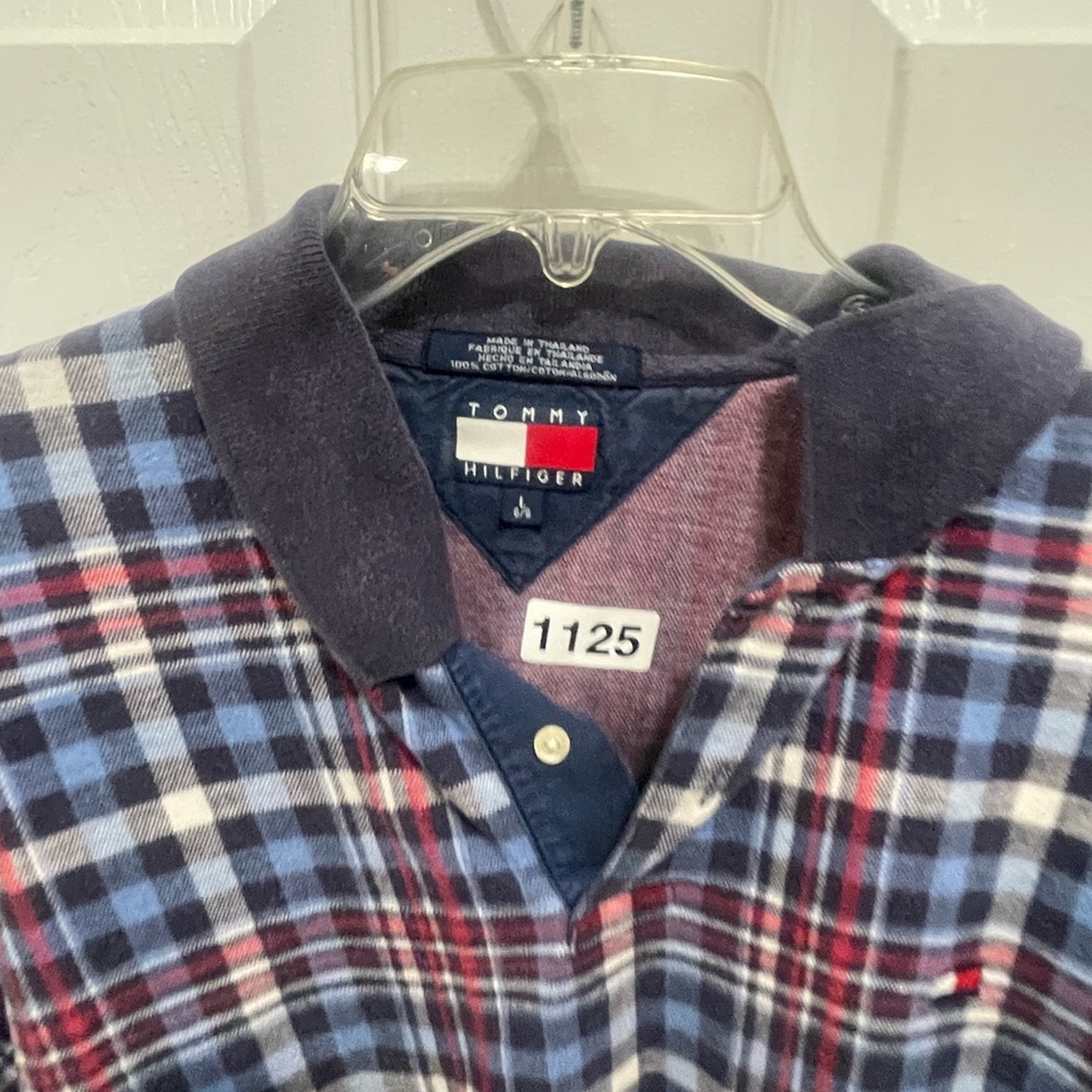 Tommy Hilfiger Classic Blue and Red Polo - Picture 3 of 12
